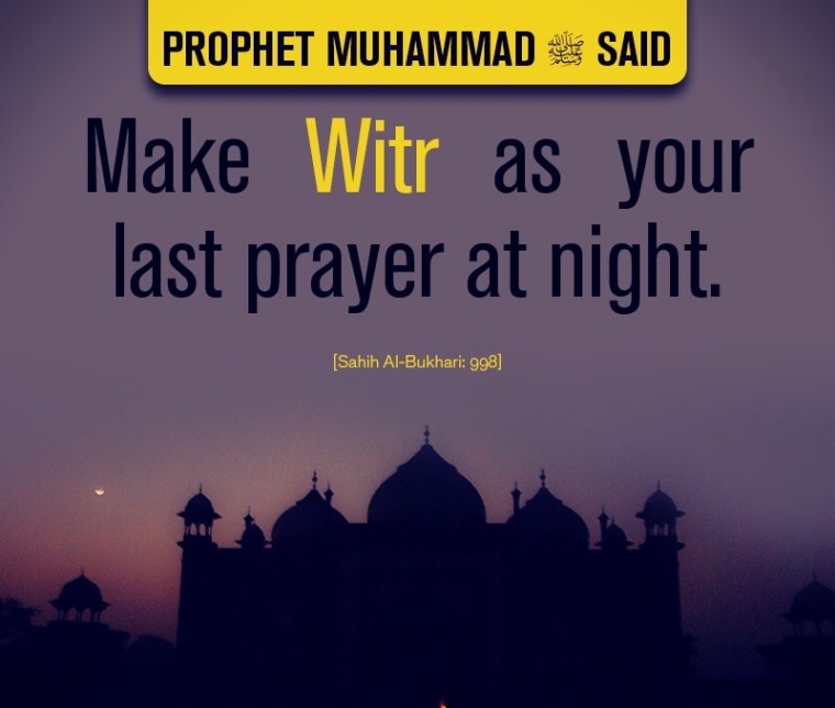 How To Perform Shafa and Witr Prayers Arabian Tongue