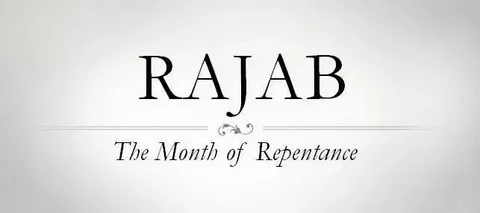The Month Of Rajab
