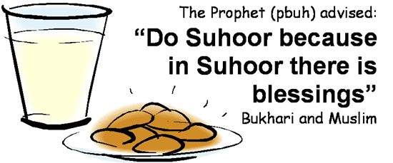 Suhur in Hadith