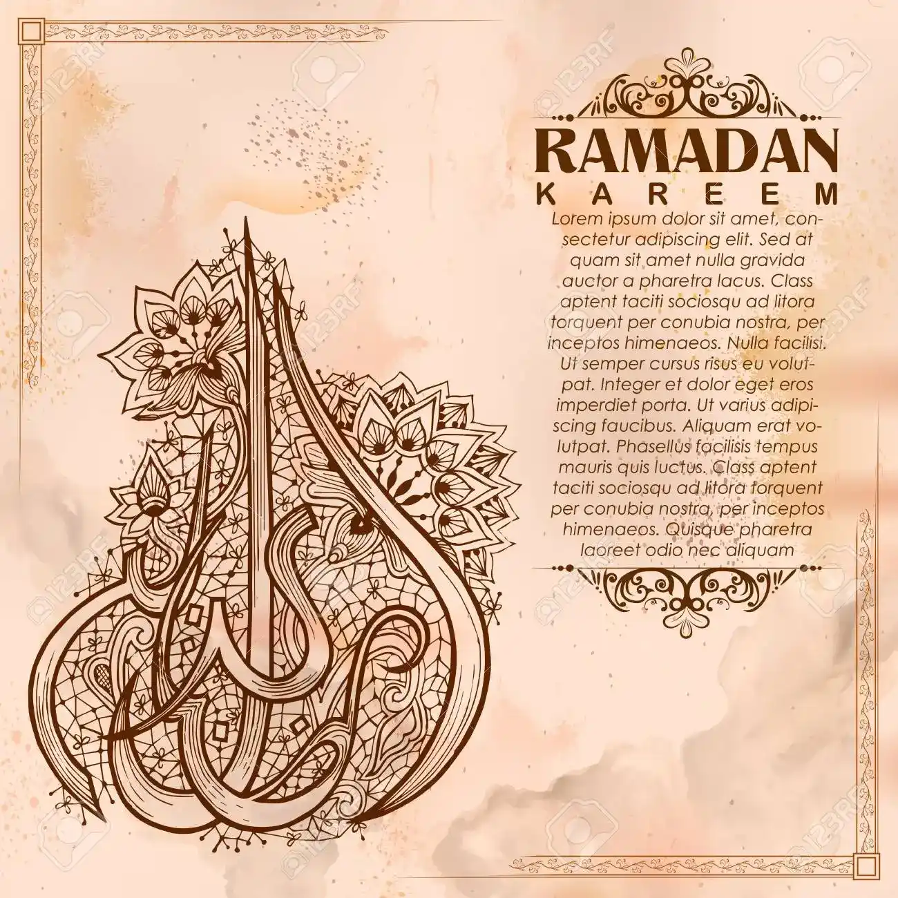 Ramadan Greetings and Wishes in Arabic