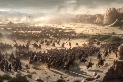 The Battle of Bani Al-Mustalaq Historic Islamic Military